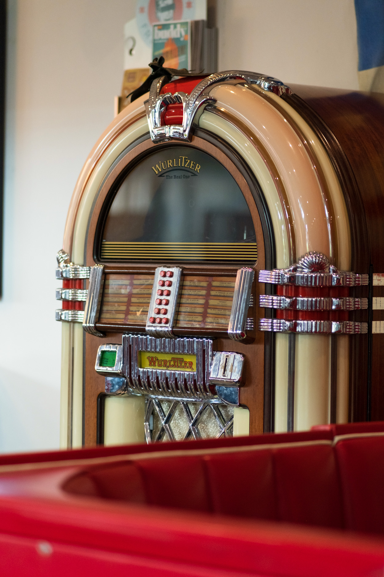 Bild unserer original Juke-Box